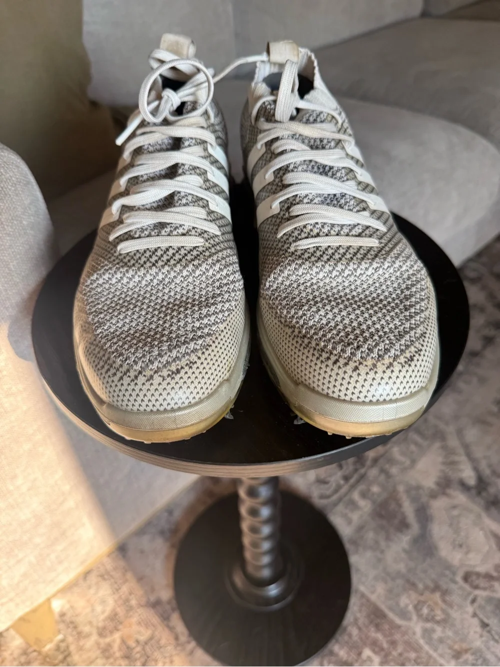 Adidas Tour 360 Boost Prime Knit Men’s Size 8 Gray Golf Shoes AC8527